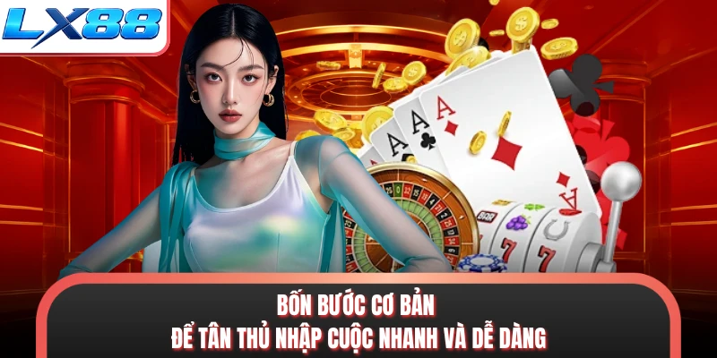 Bốn bước cơ bản để tân thủ nhập cuộc nhanh và dễ dàng