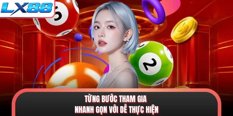 Từng bước tham gia nhanh gọn với dễ thực hiện